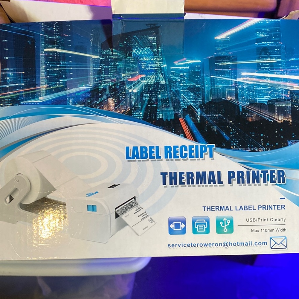 Small Label receipt printer